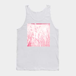 Fountain Grass in pink Tank Top